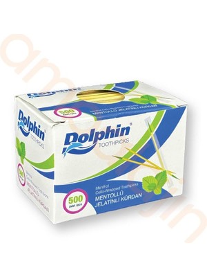 5 Paketdolphin Mentollü Jelatinli Kürdan 500'LÜ Paket