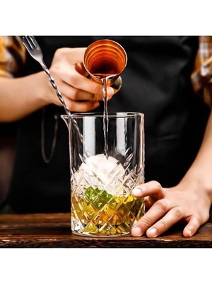 Mixing Glass Sürahi - Kokteyl Karıştırma Kabı (700 Ml) Cam