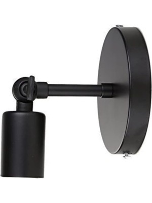 Riolight Mafsallı Siyah Metal Aplik RİO000143