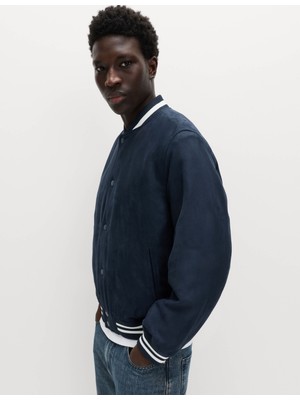 Marks & Spencer Suni Süet Bomber Ceket
