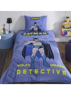 Özdilek Lisanslı Batman Detective Tek Kişilik Nevresim Takımı