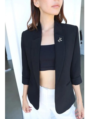 Ayhan 90179BB Kadın Blazer Ceket
