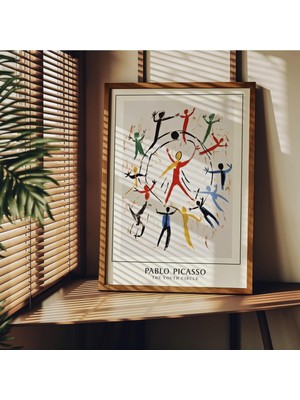 Store Picasso Çerçevesiz Poster, Modern Dekoratif Çerçevesiz Poster, Tablo, Picasso-9, 40 x 50