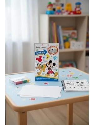 2022957910100, Mickey Mouse Lisanslı Boyama Çantası