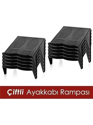 10'lu Çiftli Ayakkabı Rampası