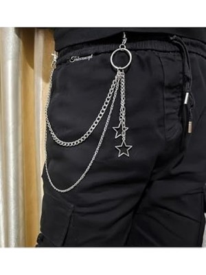 Yıldızlı Pantolon Zinciri Pantolon Aksesuarı Vücut Aksesuarı 2665464264J