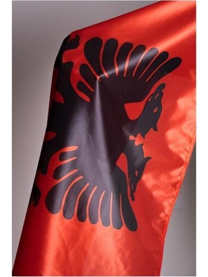 Store Zc Bayrak Arnavutluk Milli Gönder Bayrağı Raşel Dijital Baskı 70X105