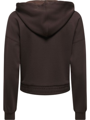 Only Bayan Kapüşonlu Fermuarlı Sweatshirt 15380272
