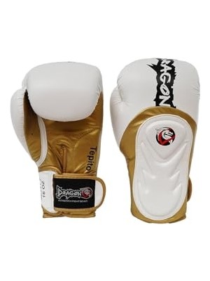 30341 P Tepito Boks Eldiveni Muay Thai 2024 Yeni Seri 0424 Beyaz Altın 14 Oz