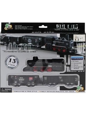 Store TL05 13 Parça Işıklı Klasik Tren