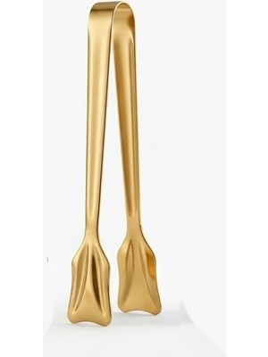 Inês Gold 3'lü Paslanmaz Çelik Mini Şeker Maşası Seti 12 cm 722952