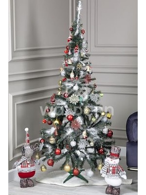 Luxury Series 150 cm 260 Dal Plastik Ayaklı Yılbaşı Çam Ağacı