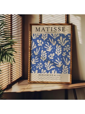 Store Matisse Çerçevesiz Poster, Modern Dekoratif Çerçevesiz Poster, Tablo, Matisse-18, 30 x 40