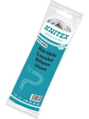 Bezos 2583 Koruklu Kavabo Sıfonu Uzun 1 Adet