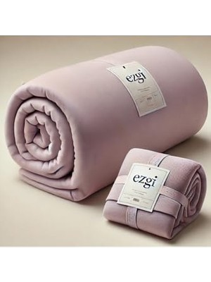 Tek Kişilik 100 X200 Lila Ranforce Lastikli Çarşaf ve Yastık Kılıfı, Ezgisettek