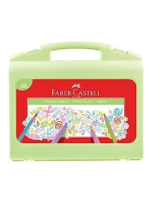 Pastel Renkler Boyama Çantası