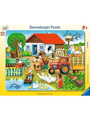 Büyük Çerçeveli 15 Parça "nerede Olmalı?" Puzzle
