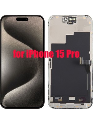 Bezos iPhone 15 Pro Uyumlu Ekran (Zy Incel Fhd+ Cof Dia