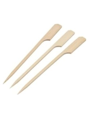 Bambu Golf Kürdan; 9 Cm, 100'LÜ Paket