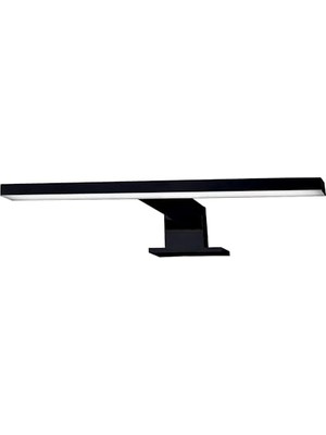 Meriç Dekoratif LED Banyo Apliği 30 cm Siyah, 3000K Gün Işığı, 30 cm