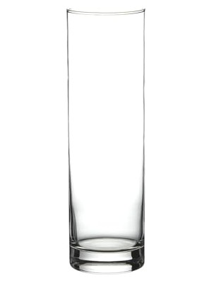 Düz Silindir Vazo, 26.5 cm