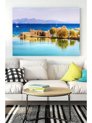 PSTER18255 Datça Manzara Kanvas Tablo 21 x 30