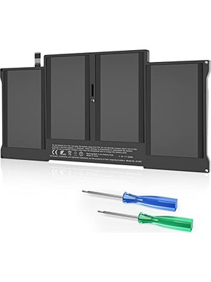 A1466 Pil Yedek Batarya A1405 A1369 A1466 Macbook Air 13" 2010 2011 2012 2013 2014 2015 2017 - [A1405 A1496 A1377 A1466 Pil, 7,6 V/55 Wh]