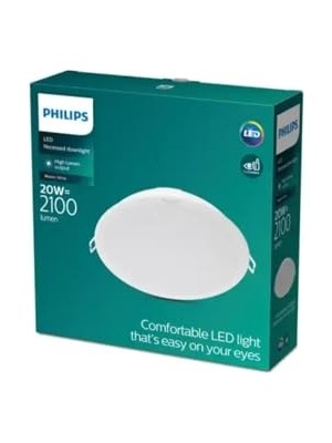 Kazan Hobi 20W 4000K Ilık Beyaz 2100 Lümen Meson Comfortable LED Spot Armatür 190 mm Dış, 175 mm Delik Çapı