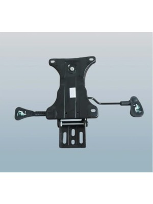 Kazan Hobi Ofis Koltuğu Kuyruklu Tilt Mekanizması, 15 * 20 Cm, Siyah Metal Ayarlanabilir Sandalye Tabanı, Yedek Parça