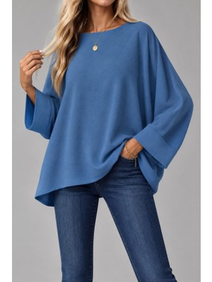 Aymora Oversize Yarasa Kol Bluz