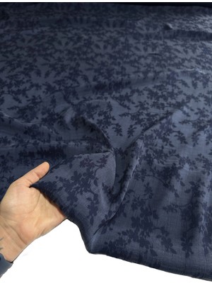 Jakarlı Ipek Cupro Kumaş En 120 cm Parlak Dökümlü Elbise, Gömlek, Kimono, Takım ve Pantolon 1200 -1