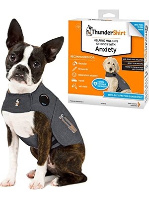 Şanal Köpekler Için, x Small, Heather Gray Classic - Köpek Anksiyete Giderici Sakinleştirici Yelek
