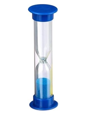 Defne Store Hyd Plastik 1 Dakikalık Kum Saati 10 cm