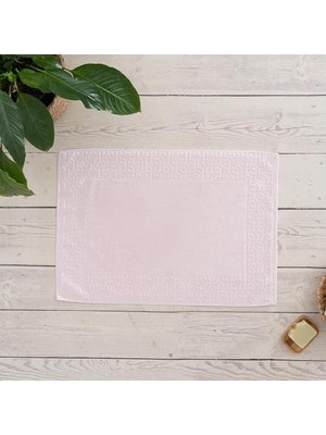 Defne Store Oppolo, Extra Yumuşak Pamuklu Eponj Ayak Havlusu Pembe