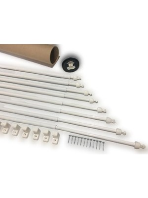 Defne Store Briz Perde Çubuğu 80-100 cm Perde Çubuğu (8)