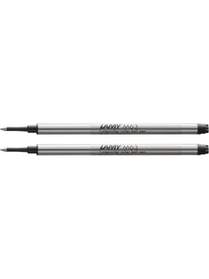 Şanal Lamy M63 Siyah Roller Kalem Yedeği 2'li Set