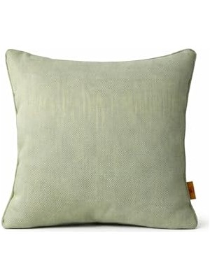 Defne Store Forest Base Outdoor Düz - Yeşil Dekoratif Yastık 45X45 cm – Suya Dayanıklı, Solmaya Dayanıklı Kumaş, Dolgulu Bahçe Balkon ve Teras Kırlenti