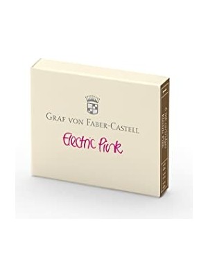 Şanal Graf Von Faber-Castell Dolma Kalem Kartuşu 6'lı Pembe