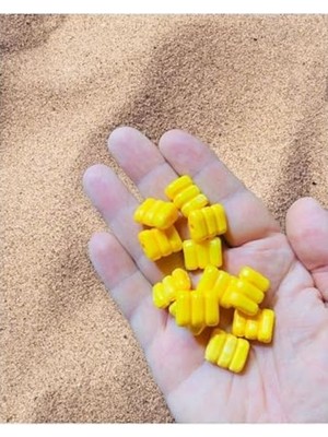 Şanal Fosforlu Mısır Boncuk - 12 Adet, Balık Avı Için Ideal Seçenek