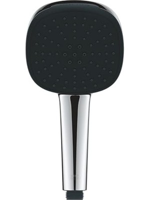 Şanal 110MM Kare Duş Başlığı, Kireç Önleyici, Iki Akışlı El Duşu