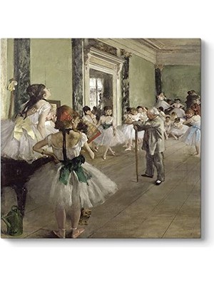 aklow akyoleticaret Edgar Degas, La Classe De Danse Tablosu 50 x 50