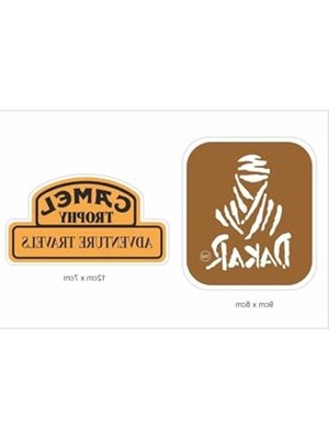 Şanal 9 Parça Off Road Temalı Çıkartma Seti, Eğlenceli ve Renkli Tasarımlar