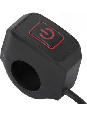 Şanal Suya Dayanıklı Motosiklet Gidon Aç Kapa Anahtarı - 22 mm