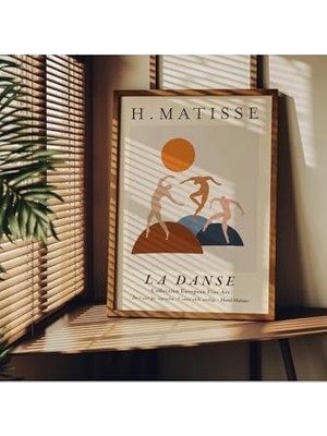 aklow akyoleticaret Matisse Çerçevesiz Poster; Modern Dekoratif Çerçevesiz Poster, Tablo, Matisse-12,50 x 70