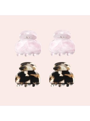 Şanal 4 Adet Mandal Toka - Petit Four Yeni Tasarım