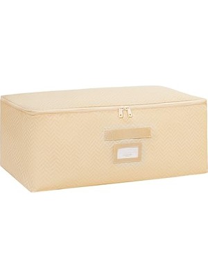 aklow akyoleticaret Orta Boy Bej Balıksırtı Hurç 52 x 28 x 21 cm