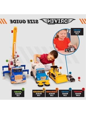 Şanal Mini Çimento Mikser Model Araç, Eğlenceli Oyun Seti