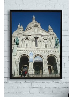 aklow akyoleticaret PSTER11684 Kilise Kutsal Mekan Çerçeveli Tablo 2 (30 x 40 Cm)