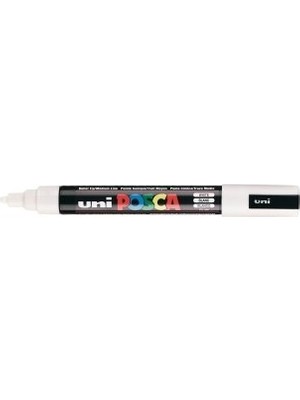 aklow akyoleticaret Uni Pc-5m Boyama Markörü, 1,8-2,5 Mm, Beyaz