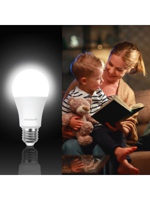 Şanal E27 Duy Tipi Beyaz Işık LED Lamba, 4.9W 515LM 6500K